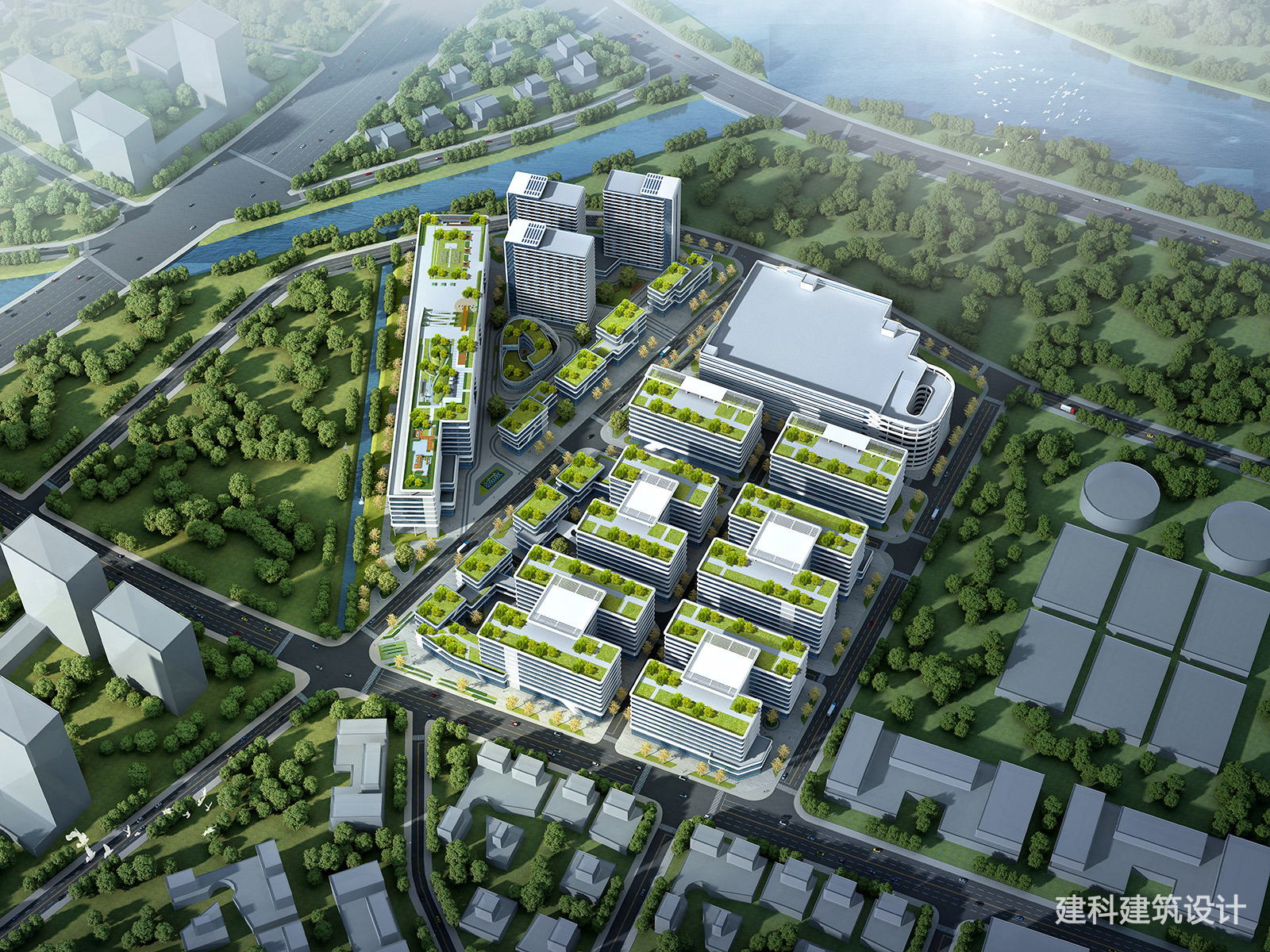 智能制造产业园设计亮点