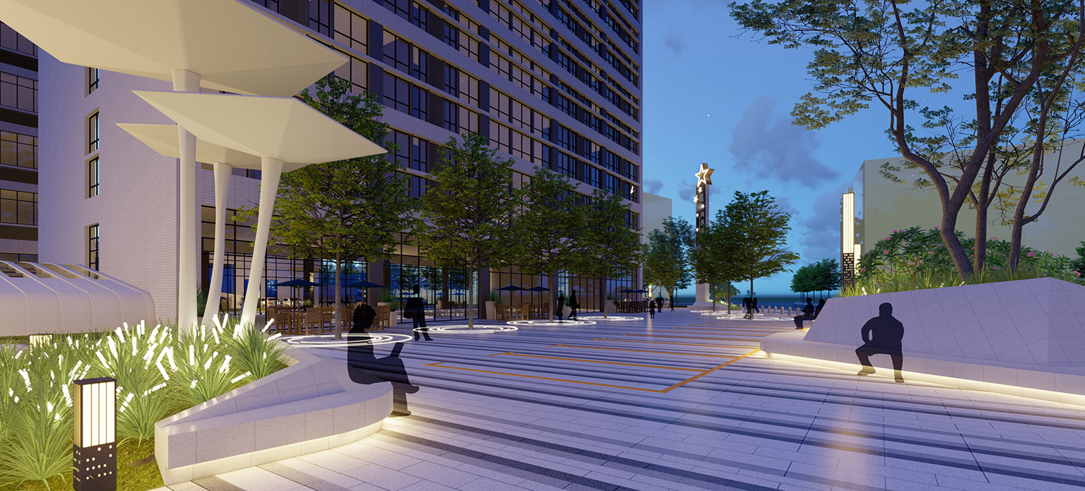 科技园景观设计案例4